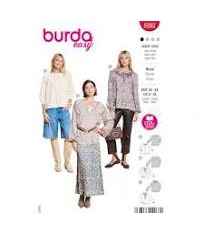 Burda πατρόν Mπλο΄υζα 5592